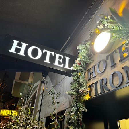 Hotel Tirona Tirana Bagian luar foto
